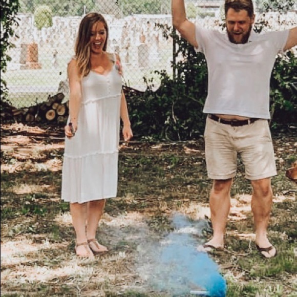 White Midi Dress - Picture 3 of 5